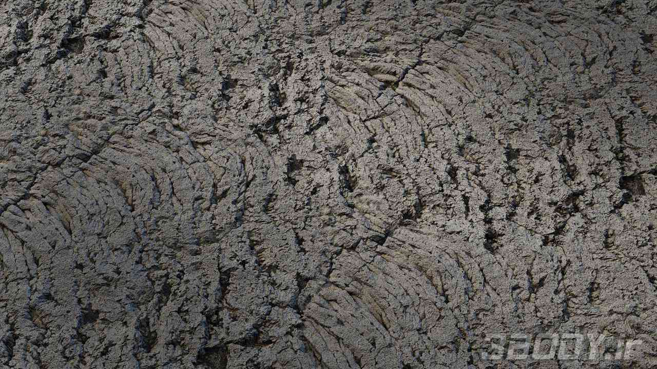 متریال سنگ گدازه lava rock عکس 1